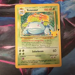Pokemon Venusaur Holo - Celebrations Classic Collection - 15/102 NM - #2 - Image 1
