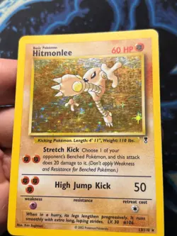 Hitmonlee 13/110 Holo Legendary Collection Pokemon Card LP - Image 4