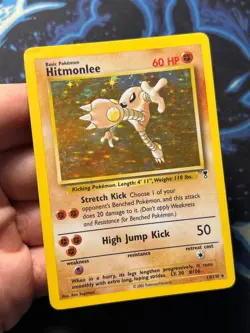 Hitmonlee 13/110 Holo Legendary Collection Pokemon Card LP - Image 5