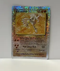 Hitmonlee 13/110 Legendary Collection 2002 Reverse Holo Foil Rare Pokemon TCG - Image 1