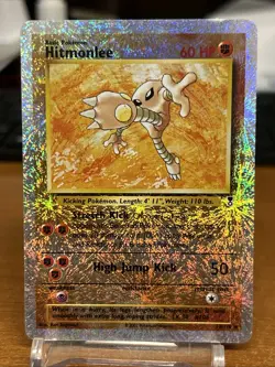 Pokemon TCG Hitmonlee Legendary Collection (#13/110) Unlimited Reverse Holo Rare - Image 1