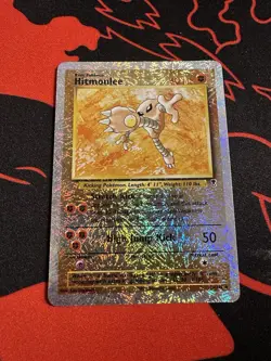 Pokemon TCG Hitmonlee Legendary Collection (#13/110) Unlimited Reverse Holo Rare - Image 1