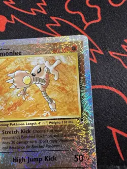 Pokemon TCG Hitmonlee Legendary Collection (#13/110) Unlimited Reverse Holo Rare - Image 3
