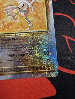 Pokemon TCG Hitmonlee Legendary Collection (#13/110) Unlimited Reverse Holo Rare - Image 4