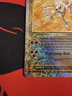 Pokemon TCG Hitmonlee Legendary Collection (#13/110) Unlimited Reverse Holo Rare - Image 5