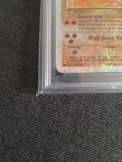 Pokemon 2002 Hitmonlee Reverse Holo Card 13/110 Legendary Collection Psa 5 - Image 3