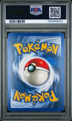 2002 POKEMON LEGENDARY COLLECTION #13 HITMONLEE-REVERSE FOIL PSA 8 - Image 2