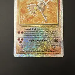 Pokemon Legendary Collection 13/110 Reverse Holo Hitmonlee Vintage Card - Image 3
