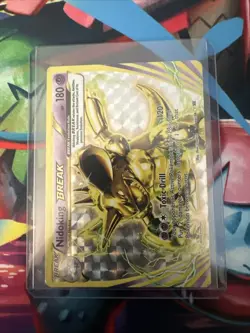 Pokemon TCG Evolutions Holo Card Nidoking Break 46/108 - Image 1