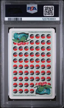 1998 POKEMON STADIUM GREEN VERSION PLAYING CARDS QUEEN OF CLUBS KADABRA PSA 10 - Image 2