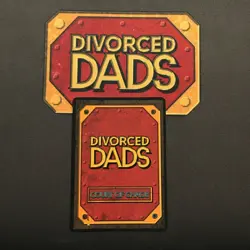 Divorced Dads Court of Chaos Dog Park - Terrain Card HOLO V1 MISPRINT - Image 2