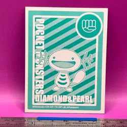 Wooper Pokemon Playing Card Carta Diamond and Pearl Nintendo TCG Japanese #738 - Image 4