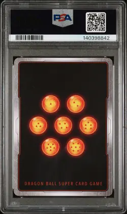 2024 DRAGON BALL SUPER CARD GAME FUSION WORLD BLAZING AURA VEGITO PSA 10 - Image 2