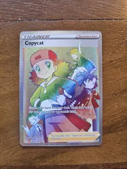 Copycat 222/203 Secret Rare Evolving Skies Pokemon Card Rainbow Full Art - Image 1