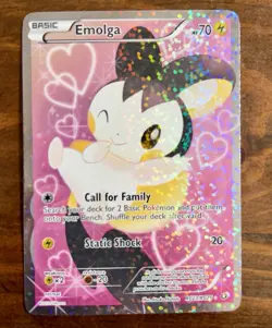 3 Card Lot Reshiram Emolga Full Art Radiant Collection Pokemon TCG - Image 3