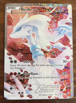 3 Card Lot Reshiram Emolga Full Art Radiant Collection Pokemon TCG - Image 5