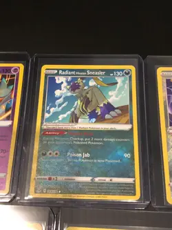 Pokemon Lot of 7 Sword & Shield Radiant Cards TCG - Image 4