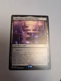 MTG: Kamigawa: Neon Dynasty: Takenuma, Abandoned Mire (LP) - Image 1