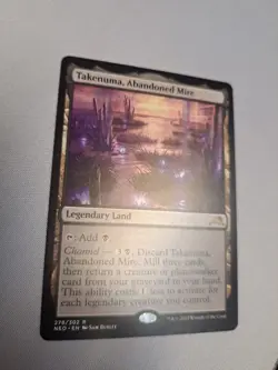 MTG: Kamigawa: Neon Dynasty: Takenuma, Abandoned Mire (LP) - Image 2