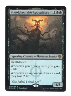 Sheoldred, the Apocalypse 107/281 Mythic Foil Dominaria United MTG Near Mint - Image 1
