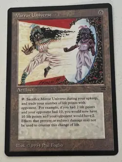 Magic the Gathering MTG Legends Mirror Universe NM (Beta Bob) - Image 1