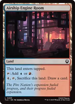 Airship Engine Room [Avatar: The Last Airbender] Near Mint - Image 1