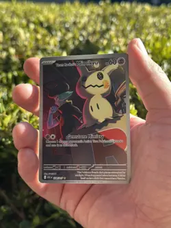 Pokemon TCG Team Rockets Mimikyu 238/217 Illustration Rare Ascended Hero’s - Image 1