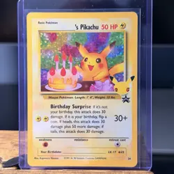 Pokemon Celebrations: Classic Collection #24/53 ______'s Pikachu (Birthday) - Image 1