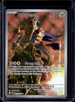 2025 Pokemon Destined Rivals Zamazenta #201/182 - Image 1