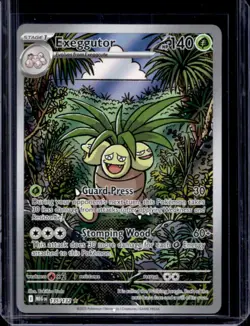 2025 Pokemon Mega Evolution Exeggutor Illustration Rare #135/132 - Image 1