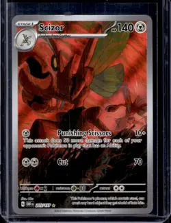 2023 Pokemon SV Obsidian Flames OBF EN Scizor #205/197 - Image 1