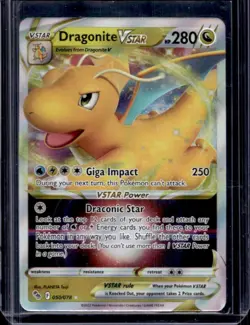 2022 Pokemon SWSH Pokemon GO Dragonite VST #050/078 - Image 1