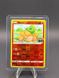 Numel (Peelable Ditto) Pokemon Pokemon Go 013/078 Common Reverse Holofoil Near - Image 1