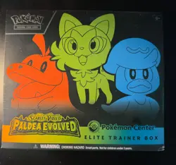 paldea evolved pokemon center elite trainer box - Image 1