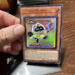 Yugioh Tcg - Lollipo Yummy JUSH-EN018 Ultra Rare 1st Ed. Justice Hunters - Image 3