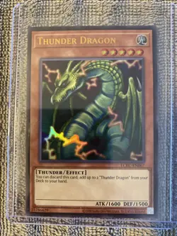 Yu-Gi-Oh! Thunder Dragon LCKC-EN067 Ultra Rare NM - Image 1
