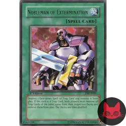 Yugioh Nobleman of Extermination PSV-E035 Rare 1st Edition LP - Image 1