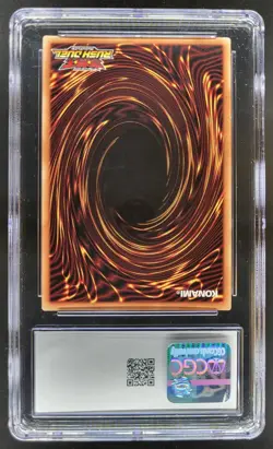 2021 YU-GI-OH! JAPANESE BLUE-EYES WHITE DRAGON SECRET RARE DD01-JP001 CGC 9 PT - Image 2