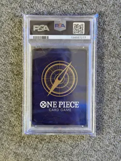 One Piece TCG Gol.D.Roger OP09-118 Alt Art Secret Rare PSA 9 Mint English - Image 2