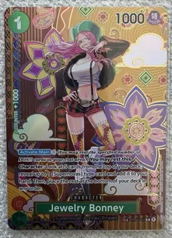 One Piece Card Game Bonney Jewelry SP, OP08, Two Legends, ST02-007 - Image 1