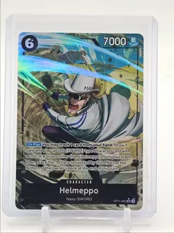 HELMEPPO 2025 ONE PIECE FIST DIVINE SUPER RARE ALT ART #OP11-092 Q0646 - Image 1