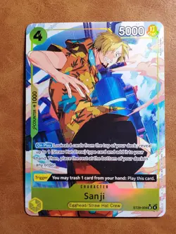 One Piece TCG Sanji ST29-004 Full Art Starter Deck 29 Egghead - Image 1
