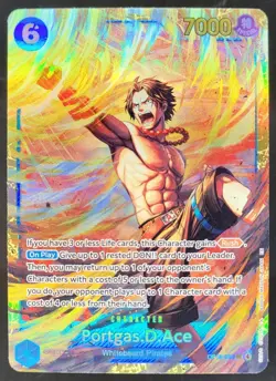 Portgas.D.Ace OP13-119 Carrying On His Will Foil One Piece BK3 - Image 1