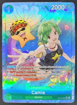2024 One Piece Wings of The Captain Camie #OP06-025 BK3 - Image 1