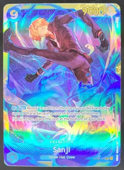 2024 One Piece Wings of The Captain Sanji #OP06-119 BK3 - Image 1