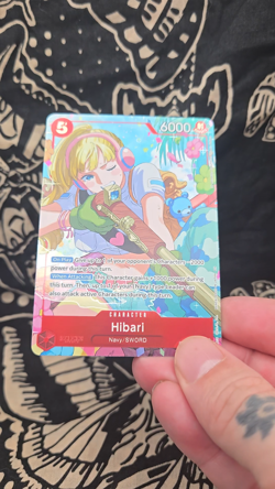 Hibari (Alt Art) OP11-010 SR Fist of Divine Speed ONE PIECE English - Image 2