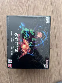 One Piece TCG OP-06 Wings Of The Captain Booster Box English - NEW - SEALED - Image 1