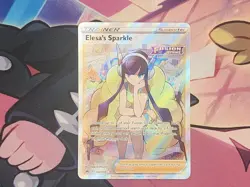 Pokemon TCG: Crown Zenith Elesa's Sparkle 147/159 Full Art Trainer - Near Mint - Image 1