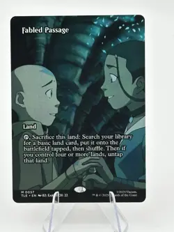 MTG Fabled Passage (M 0057) (Borderless) Non-foil Avatar: The Last Airbender - Image 1