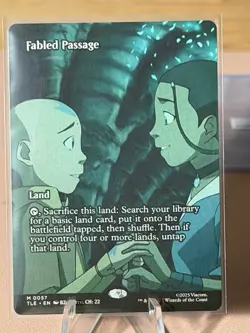 2025 MTG Avatar: The Last Airbender (TLE) Fabled Passage (Borderless) 57 M - Image 1